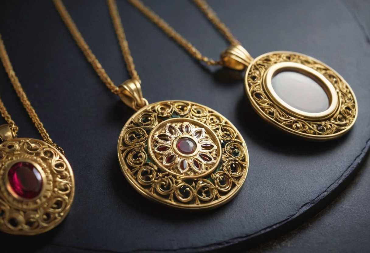 Pendentifs en or : élégance et raffinement pour toutes les femmes